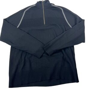 SmartWool Merino Wool Green Full‎ Zip Pullover Jacket L